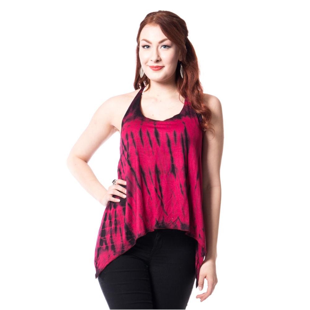 Innocent Lifestyle - TYE KNOT Mouwloze top - Rood